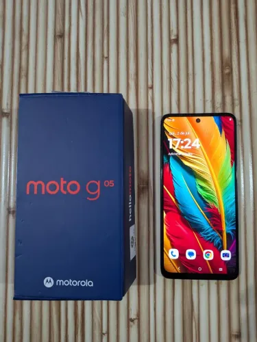 Moto G05 Space Gray 128GB / 12 RAM LANÇAMENTO NOVO NA CAIXA