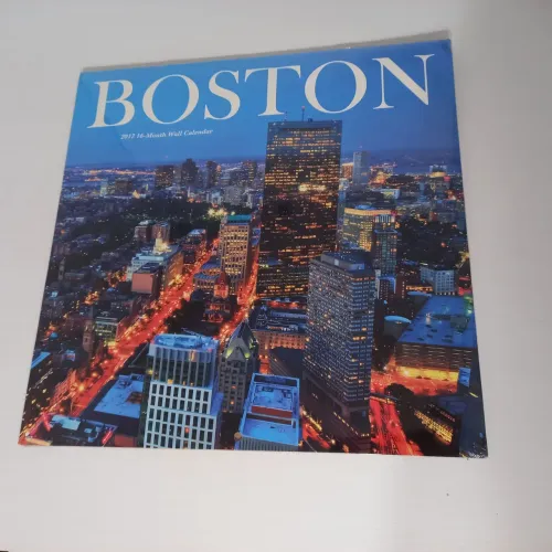 Calendário Boston 2017 lacrado