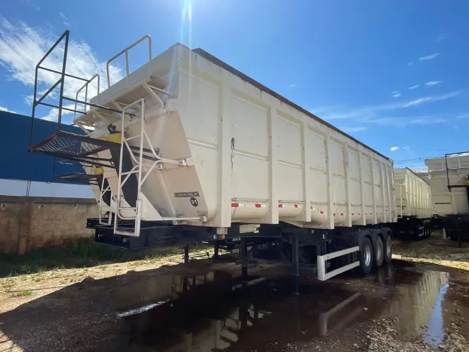 Carreta Basculante 65M³ Randon 2021 11 metros Chapa Extra leve.