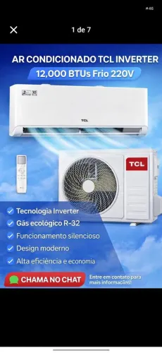 Ar condicionado TCL T-pro 2.0