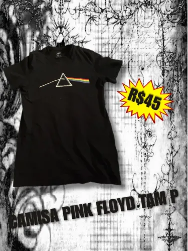 Camisa pink floyd