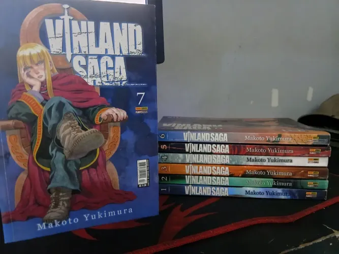 Mangás vinland saga 1 ao 7