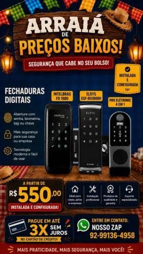 FECHADURA DIGITAL 