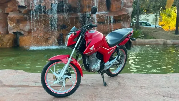 Honda CG Fan 160 Vermelha - Único dono - Toda revisada