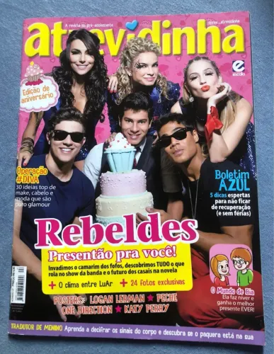 REVISTA REBELDE RBR RBD