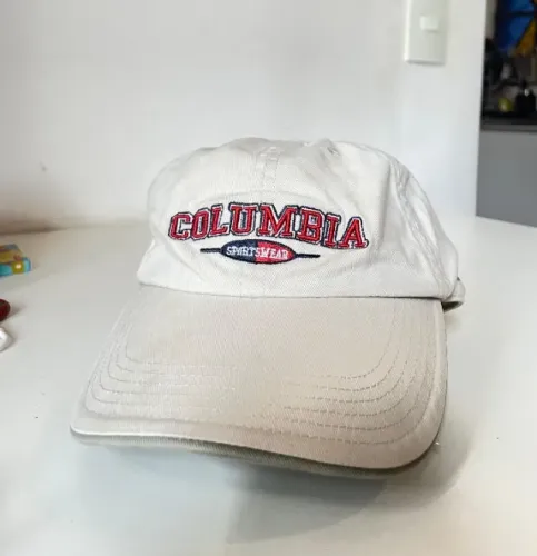 Boné Columbia Sportswear Original - Est. 1938 | Ajustável | Branco