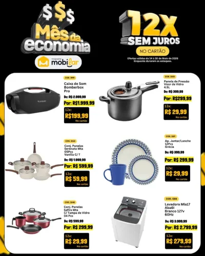 Olá bom sou a vendedora sara da loja mobilar