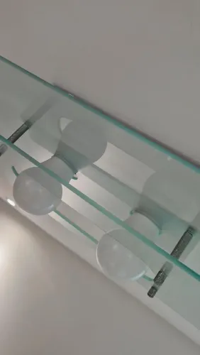 Lustre pendente duplo