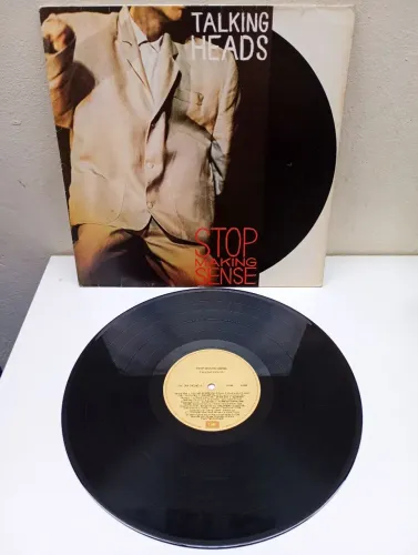 LP Disco de Vinil Talking Heads - Stop Making Sense (1984) Ao Vivo com encarte Rock 80