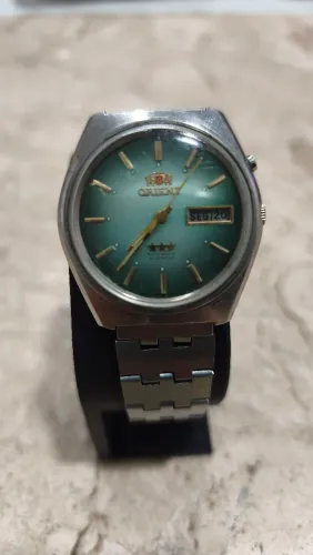 Relógio Orient Automático Degradê Green, raro no mundo dos Orient - Calibre 469