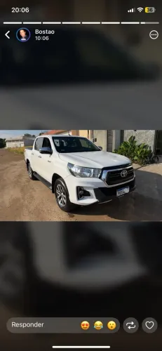 Toyota Hilux CD SRV 4X4 2.7 Flex 16V Aut. 2019