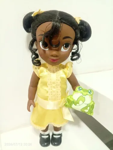 Boneca Tiana animations nova só não tem a caixa