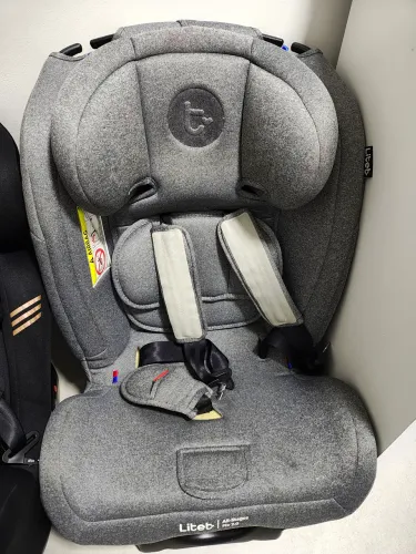 Cadeira Infantil Litet All Stages Fix 2 Isofix 0 a 36kg Cinza