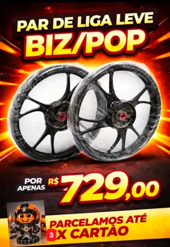 LIGA LEVE BIZ/POP NA PROMOÇÃO