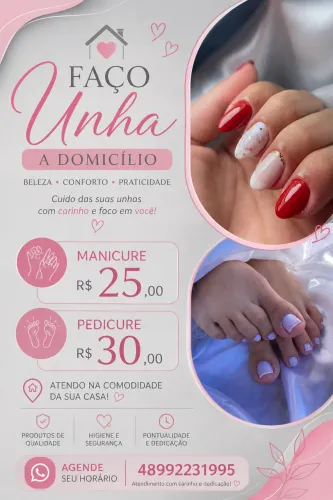 Unhas tradicionais 