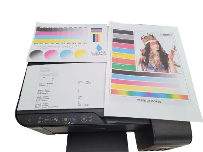 Epson EcoTank L3150 Wifi Impressora multifuncional tanque de tinta Revisada com garantia!