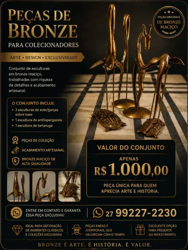 Peças antigas para quem gosta ou colecionador