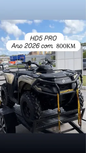 Vendo quadriciclos HD5 PRÓ ano 2026. 650cc