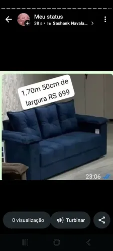 Sofás, pronta entrega, direto da fábrica, contato (98) 9 *