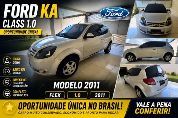 Ford KA 1.0 Tecno 8V Flex 3P 2011
