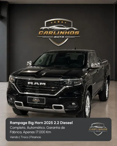 Ram Rampage BIG Horn 2.2 TB CD 4X4 DIE Aut. 2025