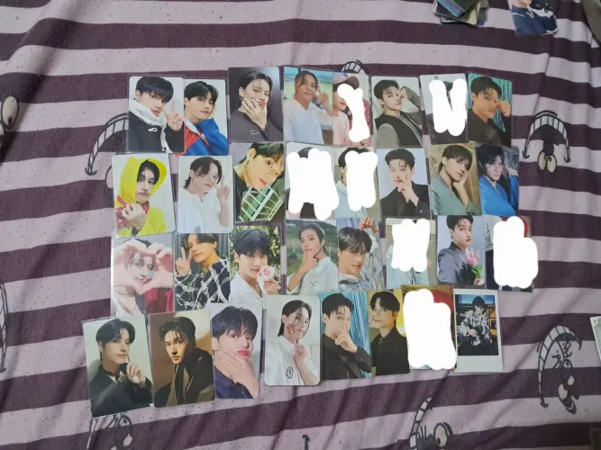 set photocards wooyoung, ateez