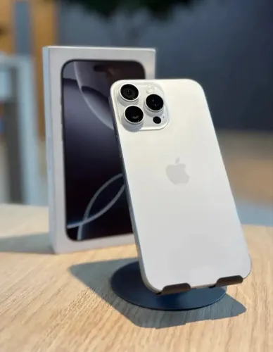 iPhone 16 pro Max branco 256 GB Garantia 6 meses 