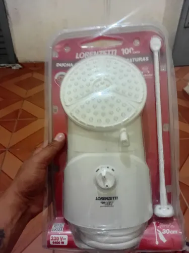 Vendo chuveiro novo apenas 120 pra vender logo fone *