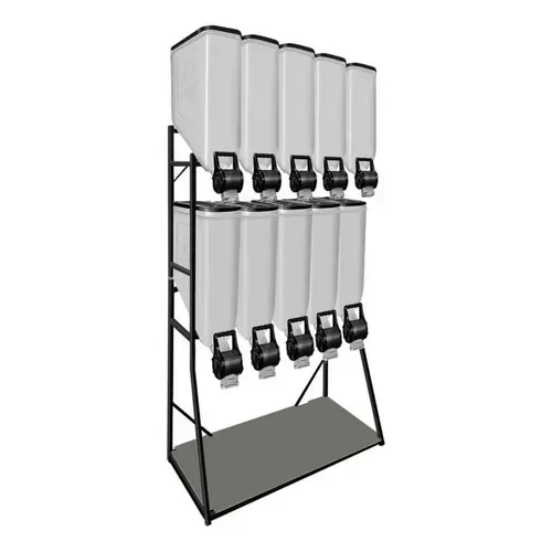 Dispenser plast pet 10 módulos 35litros