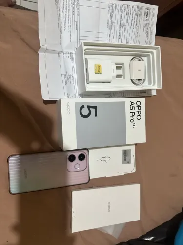 Oppo A5 Pro 5g Completo na caixa  com nota fiscal e garantia 