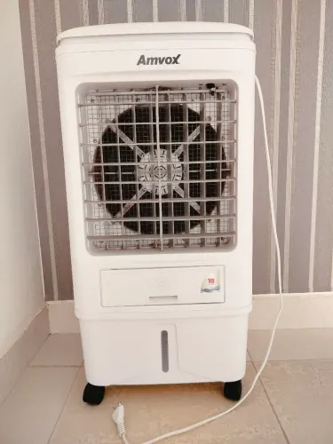 Climatizador de Ar Frio 220v 18 Litros Branco ACL 018 Umidificador Amvox