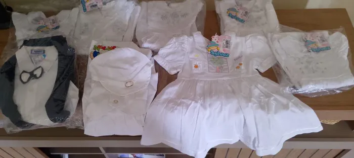 Roupa pra batizado idade 1 e 2 anos 