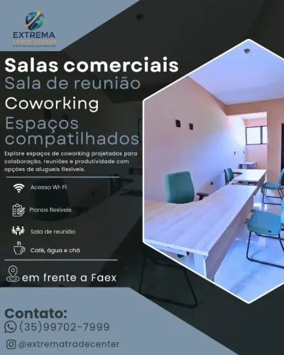 SALAS COMERCIAIS -EXTREMA TRADE CENTER -MG