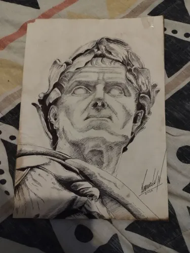 Desenho realista, Julio Cesar, profissional