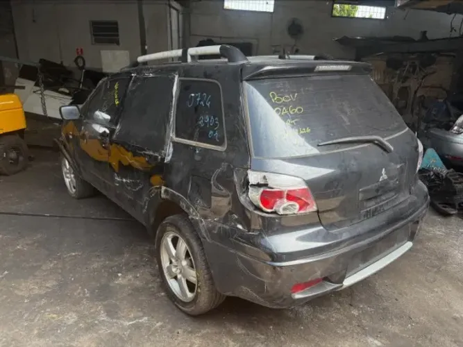 MITSUBISHI AIRTREK 2.4 16v 2008 GASOLINA SUCATA PARA RETIRADA DE PEÇAS