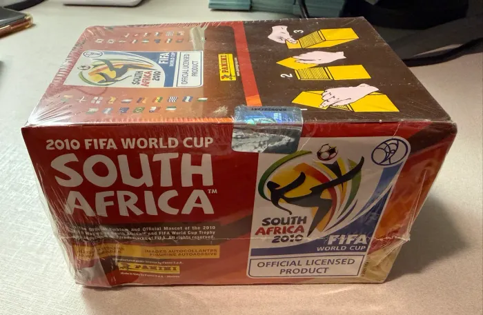 Caixa Lacrada Com 100 Envelopes Copa do Mundo 2010 Made In Italy