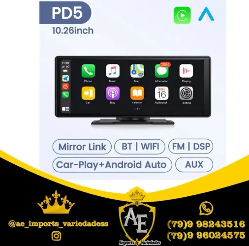 Multimídia portátil 10 polegadas