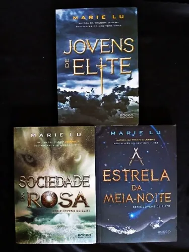 Livros - Jovens de Elite/Sociedade da Rosa/ Estrela da Meia-Noite - Marie Lu