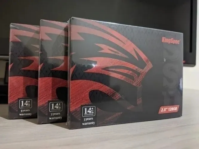 SSD 128Gb NOVO passamos cartão e aceitamos pix