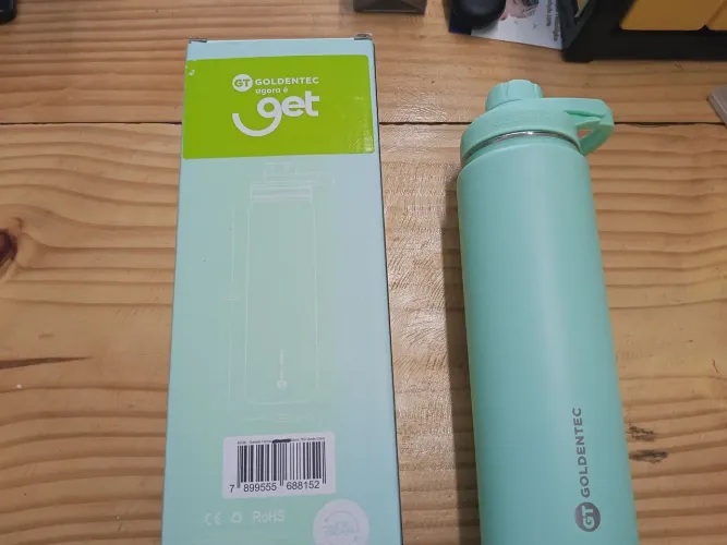 GARRAFA TÉRMICA GOLDENTEC 1L