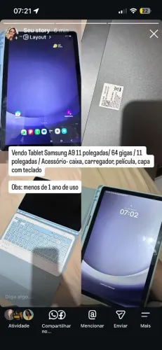 Tablet Samsung A9 Plus 5G