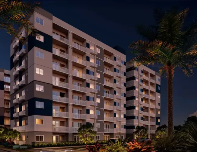 Apartamentos para venda no condomínio Brisas do Mar opções 2q, 2q com suíte e garden em Ca