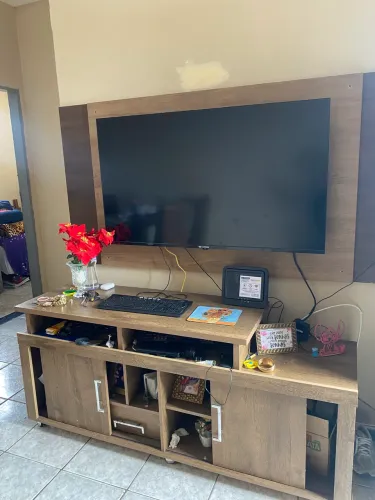 Raque e painel de tv / sem a TV / 300reias