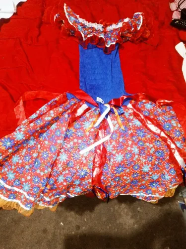 Vestido de festa junina, barato e em ótimas condições