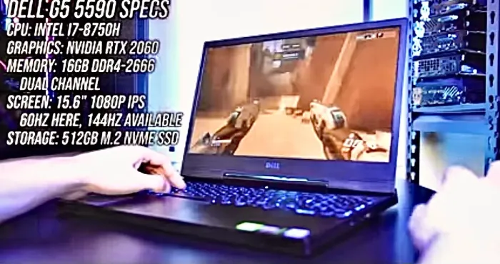Notebook Gamer Dell G5 5590 | RTX 2060 | i7 9ª Geração | 16GB RAM | SSD NVMe