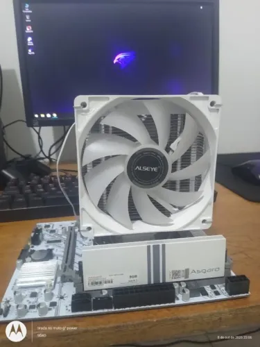 KIT PLACA MÃE XEON 2650 V4+16GB RAM+AIRCOOLER