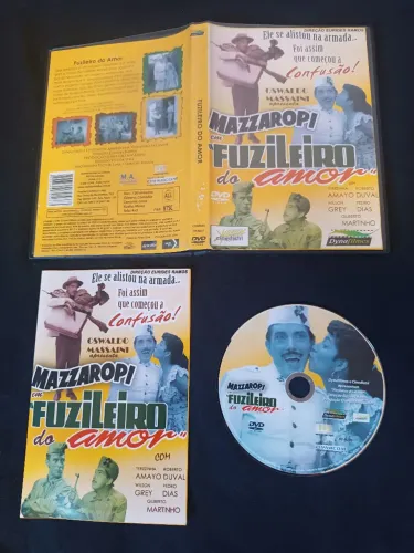 DVD RARO MAZZAROPI FUZILEIRO DO AMOR