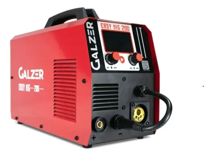 Máquina de solda multiprocesso EASY MIG 200A 220V ( GALZER ) 