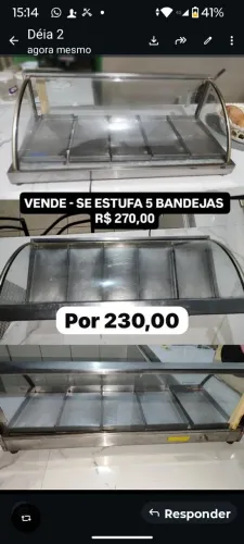 Estufa excelente estado, funcionando perfeitamente