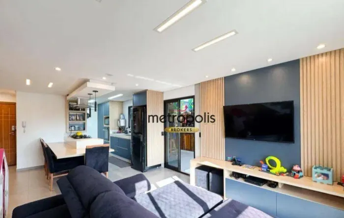 Cobertura com 3 dormitórios à venda, 127 m² por R$ 849.000,00 - Paulicéia - São Bernardo d